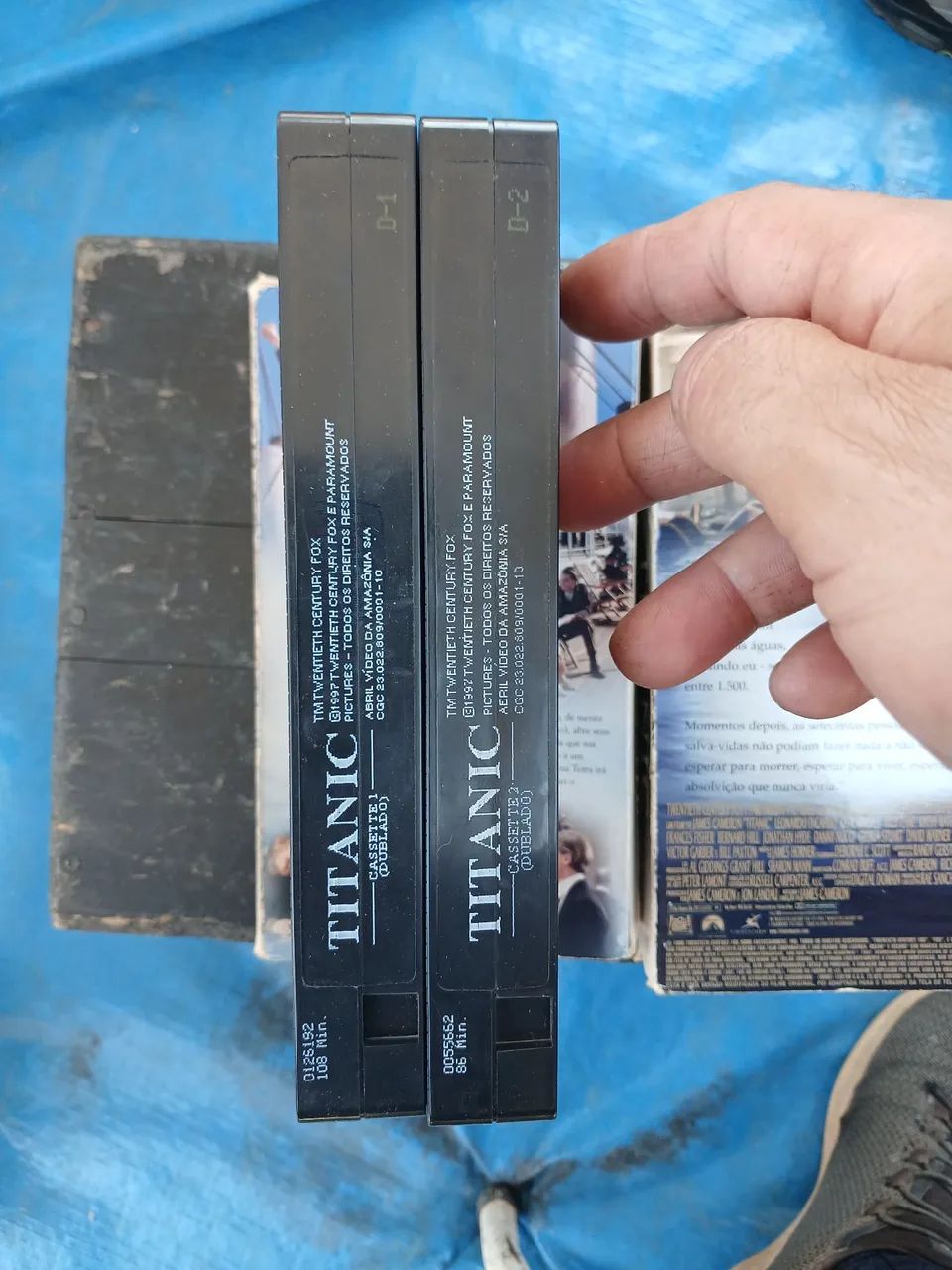 Filme Titanic VHS - Foto 4