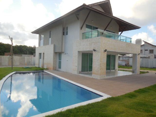 SV - Casa à Beira Mar de Muro Alto - 5 Suítes, 4 Vagas