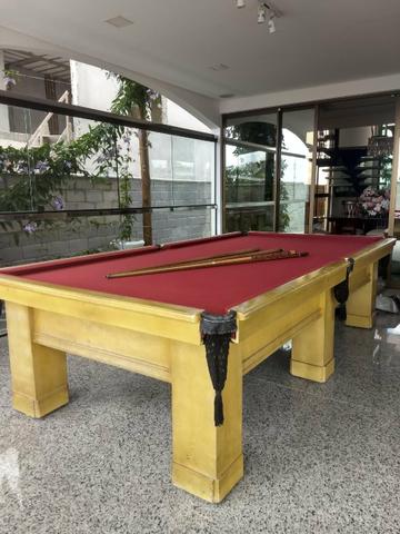 Mesa de bilhar 2.80 por 1.52 novinha - Foto 2