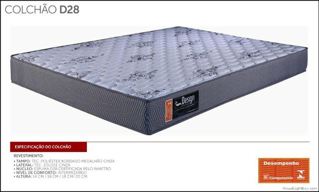 Mega Terça Ofertas de Tirar o fôlego - Colchão Casal 138x18 (D28)