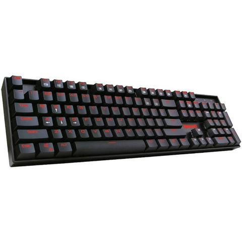Teclado Mecânico Redragon Gamer Mitra Red Led Brown Switch - Loja Fgtec Informática
