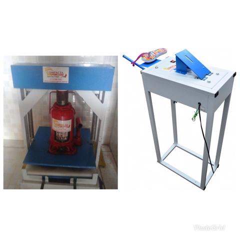 Máquina para fabricação de chinelos (compacta print)