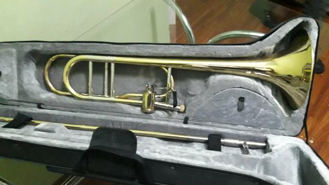 Trombone de vara com rotor