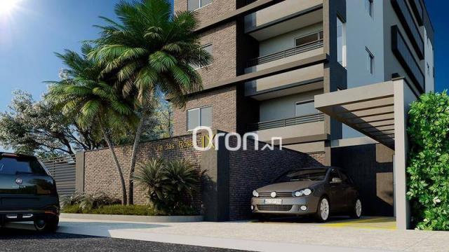 Apartamento com 2 dormitórios à venda, 58 m² por R$ 203.000,00 - Vila Rosa - Goiânia/GO - Foto 2