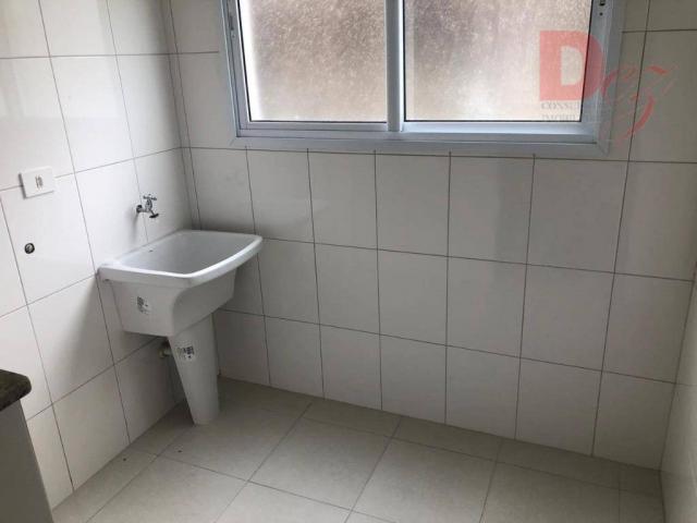 Apartamento com 2 dormitórios para alugar, 92 m² por r$ 2.200/mês - vila guilhermina - pra - Foto 9