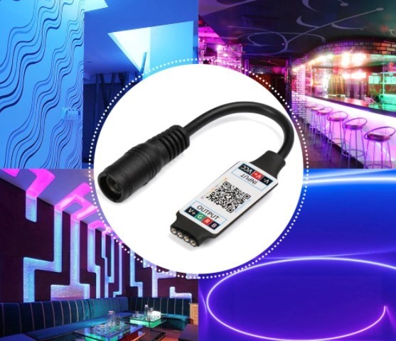 COD-CP456 Controle Bluetooth P/ Fita Led Rgb 5050-3528  Arduino Automação Robotica - Foto 3