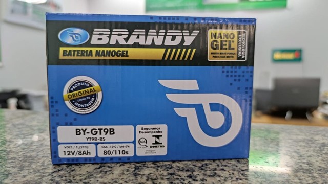Bateria Brandy BY-GT12B - XJ6 / Drag Star 650 / R1 / R6