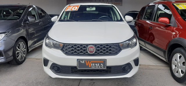 FIAT ARGO DRIVE 2020 COMPLETO. BRANCO POLAR  PEROLIZADO .