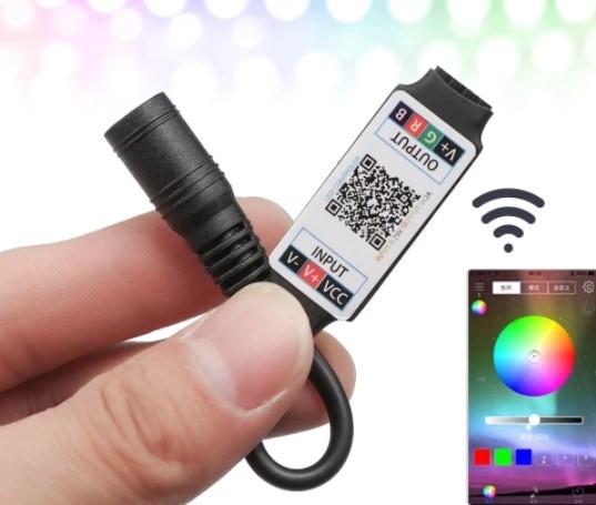 COD-CP456 Controle Bluetooth P/ Fita Led Rgb 5050-3528  Arduino Automação Robotica - Foto 2