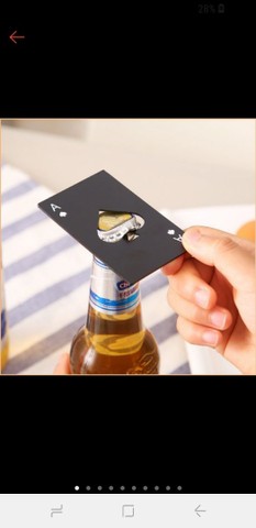 Abridor de garrafas do Às de espada do poker - Foto 6