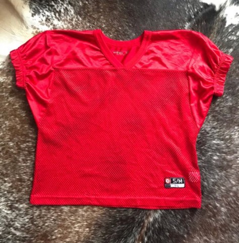 Camiseta vermelha femenina. Marca americana. Tamanho M.  - Foto 4