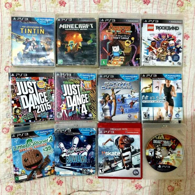 Jogos ORIGINAIS em promoção para Sony Playstation 3, oportunidade