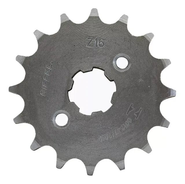 Kit Relação Cg Titan Fan 150/160 Start Todas Riffel Aço 1045 - Foto 4