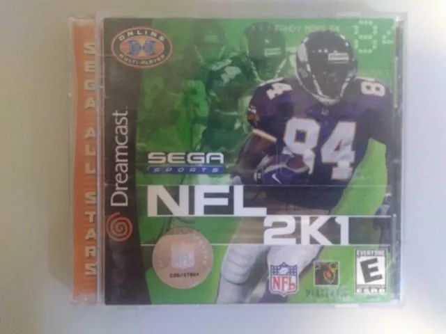 Nfl 2k1 para Sega Dreamcast Jogo Original
