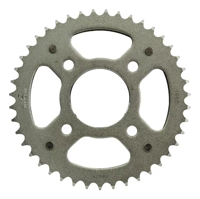 Kit Relação Cg Titan Fan 150/160 Start Todas Riffel Aço 1045 - Foto 5