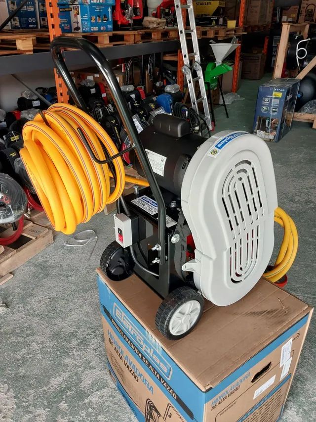 Lavadora profissional para Lavajato 1Cv c/350Psi Eletroplas (Loja/Nova) - Foto 4