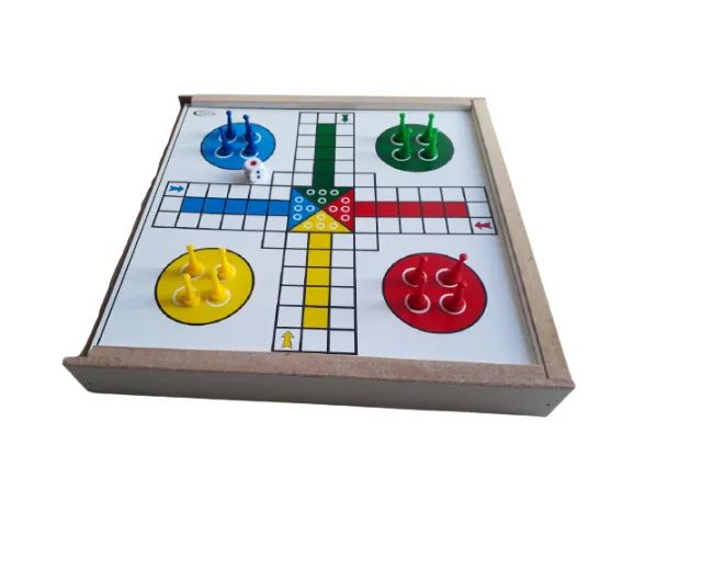 Jogo de Dama e Ludo Educativo Infantil Tabuleiro ref. 0067