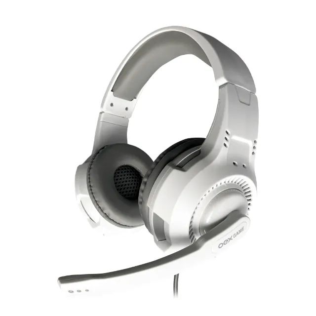 Combo Gamer Thunder Branco 4 Em 1 Headset + Teclado Rainbow + Mouse e Mousepad TM306 - Oex - Foto 2