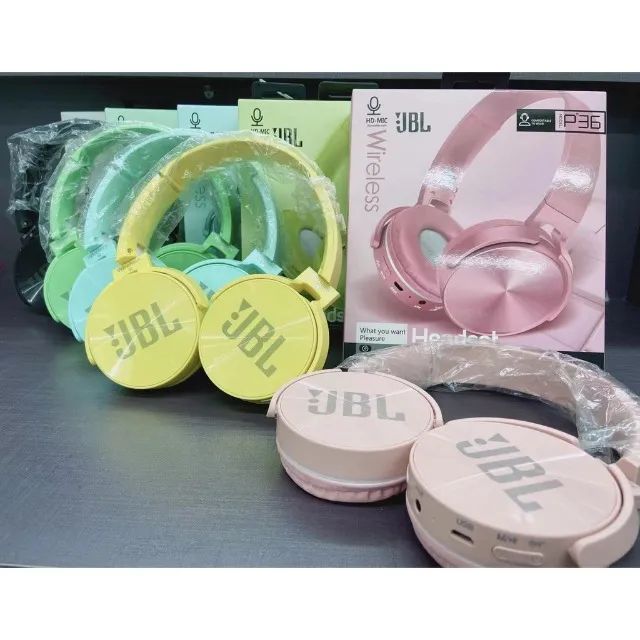 fone Bluetooth P36 produto de alta qualidade , potencia e conforto em 1 só