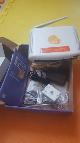 Novo Modem e Roteador 2em1 Tp-Link