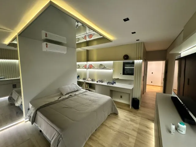 Casa alphaville nova esplanada com 5 suites automatizada porteira fechada