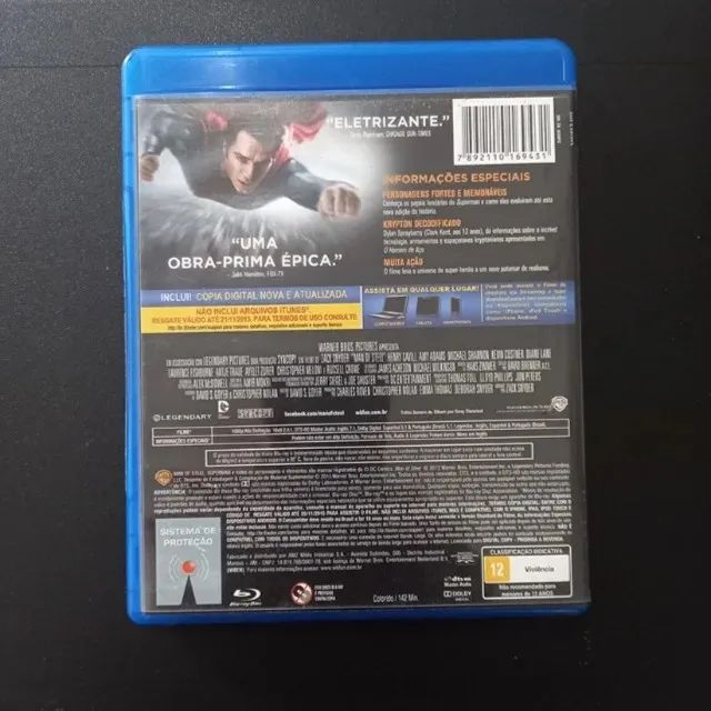 Blu-ray - O Homem de Aço - Foto 3