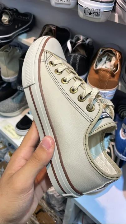 All Star de couro 34 ao 43 - Foto 4