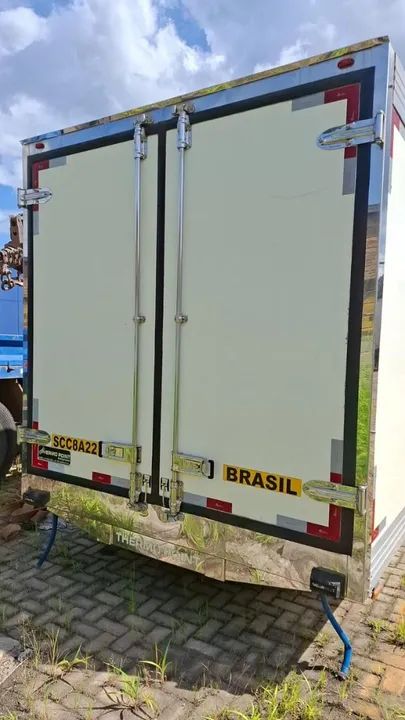 Baú refrigerado 5mts 2022/23 com aparelho  - Foto 7