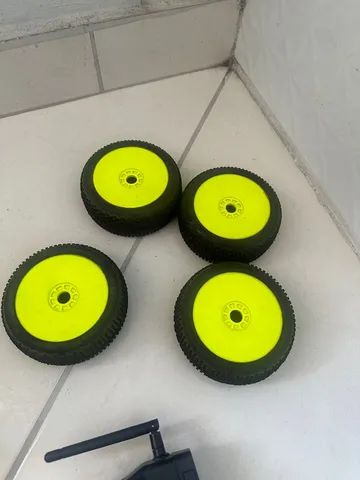 Jogo de pneus para automodelo 1/8