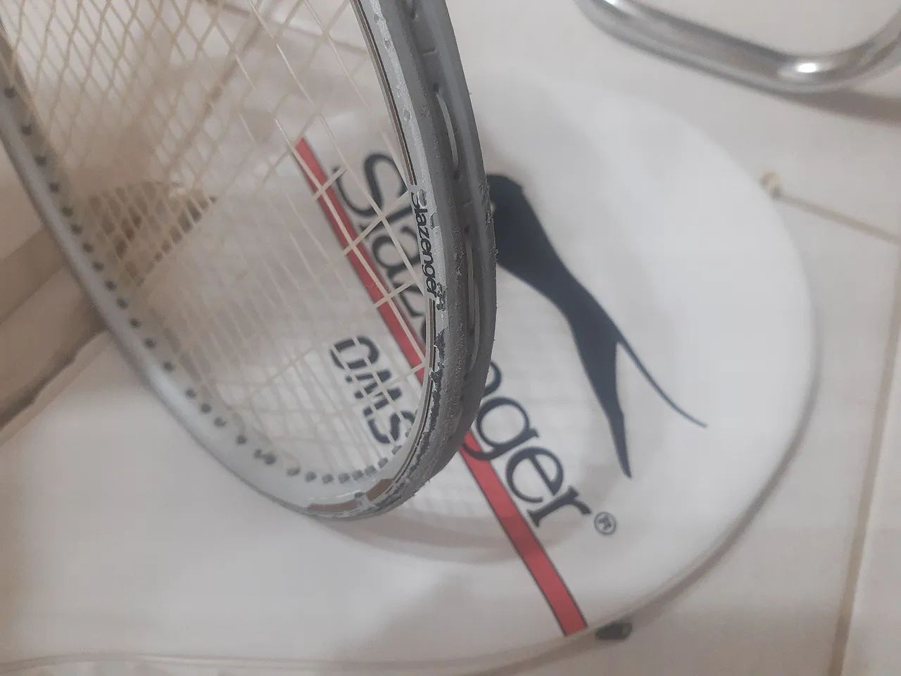 Raquete de tênis Slazenger - Usada - Foto 6