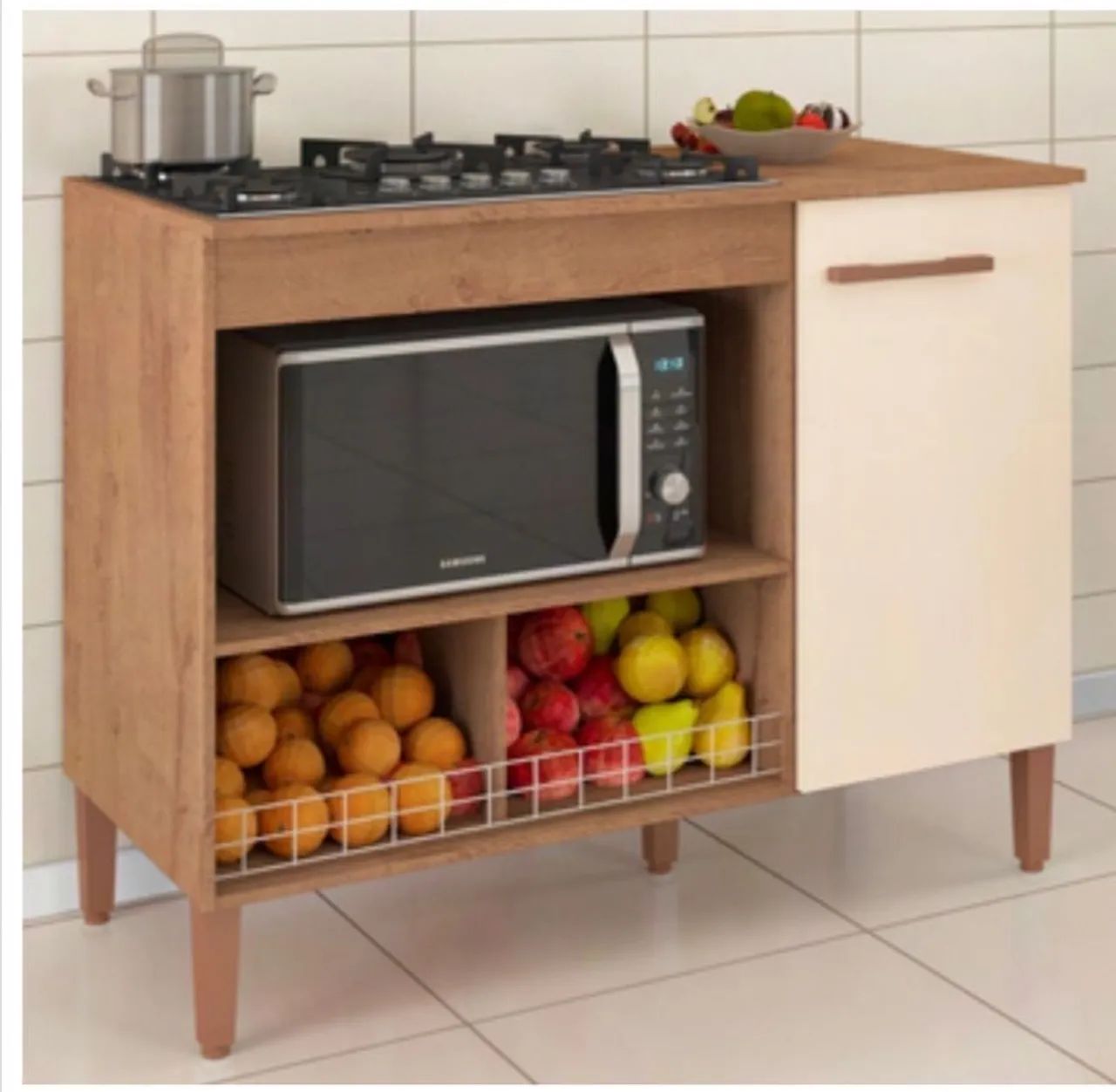 Balcão cooktop madri 