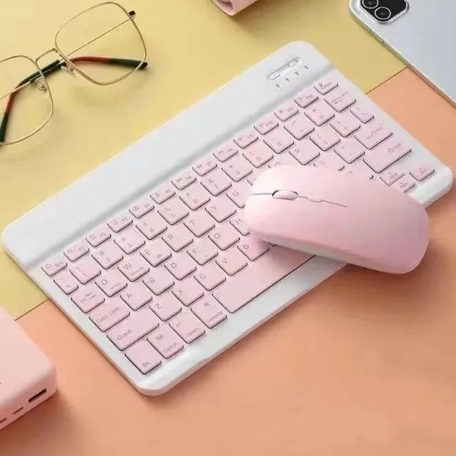 Kit Teclado com Mouse Sem Fio - Foto 4