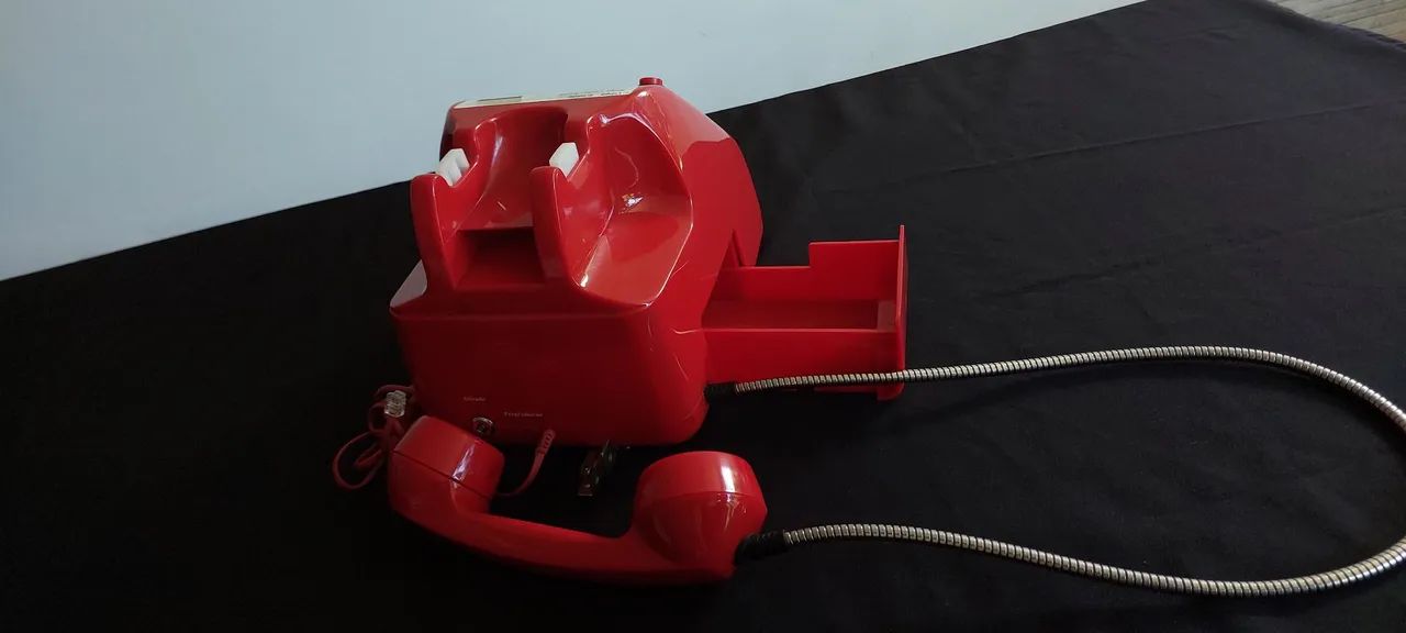 TELEFONE Orelhão de mesa. FUNCIONANDO. - Foto 5