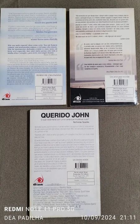Box de Livros Nicholas Sparks - Foto 4