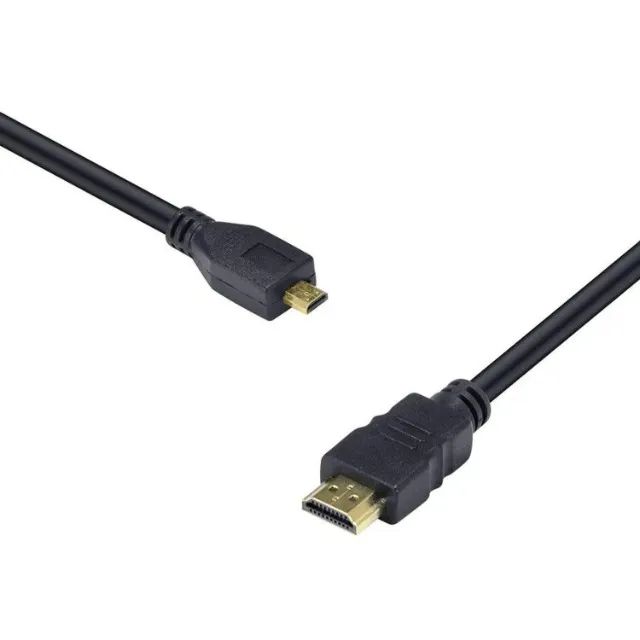 Cabo HDMI 2.0 para Micro HDMI 4K Vinik - 2 Metros de Alta Definição Loja Coimbra Entrega - Foto 2