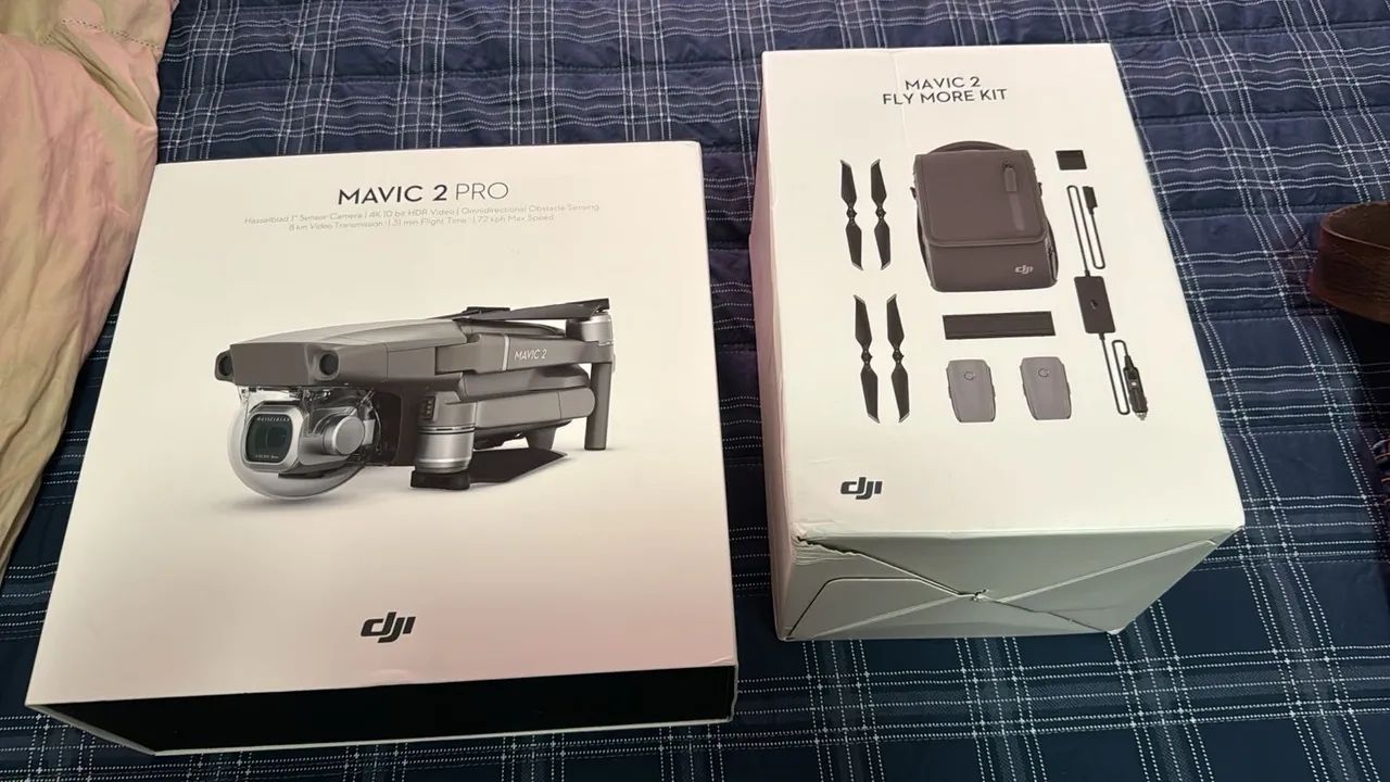 Drone Dji mavic 2 pro novíssimo com 3 baterias - Foto 3