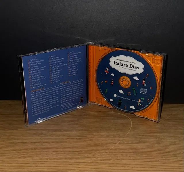 Cd: Itajara Dias Melodias Infantis Ao Piano - Bom Estado - Foto 3