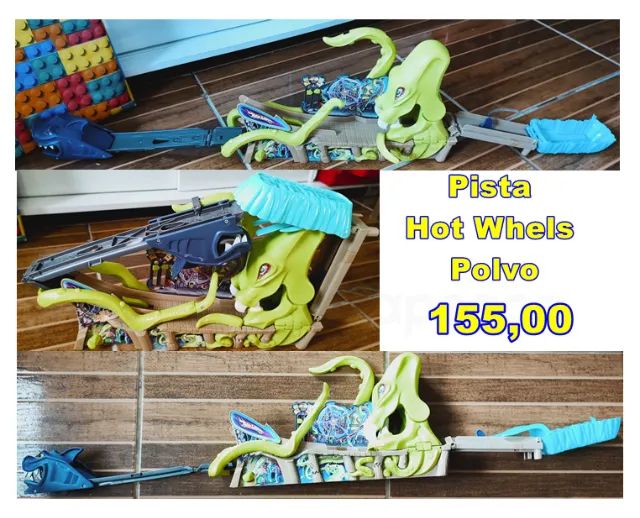 Pista Hot Wheels Polvo