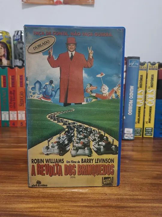 Vhs  A Revolta Dos Brinquedos Robin Williams  Dublado 