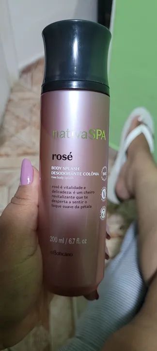 Nativa SPA Rosé Body Splash Desodorante Colônia 200ml Beleza e Cuidados Pessoais Ceilândia