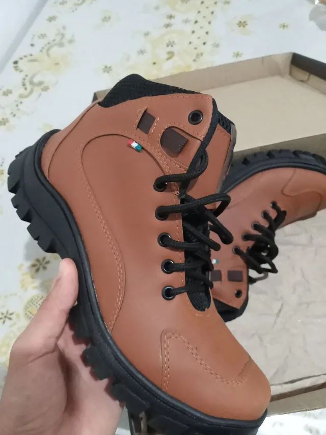 Bota best sale masculina olx