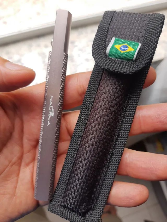 Canivete Guepardo + Amolador/Afiador Nautika - Foto 2