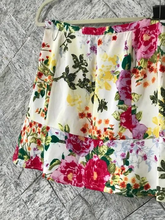 Saia Evasê Floral