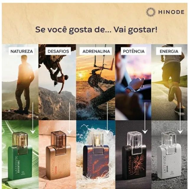 Linha de Perfumes Latitude da Hinode ? Escolha Já o Seu!?  - Foto 2