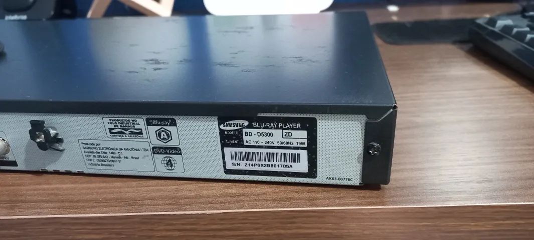 Aparelho Blu-Ray Samsung BD-D5300 (C/defeito) - Foto 3