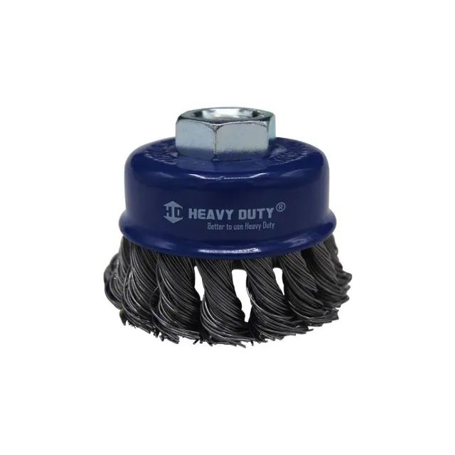 Escova Copo Entrançada 4" - M14 