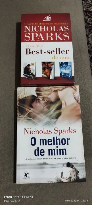 Box de Livros Nicholas Sparks