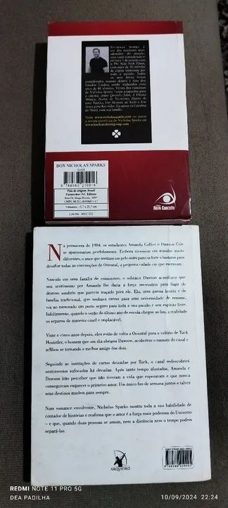 Box de Livros Nicholas Sparks - Foto 2