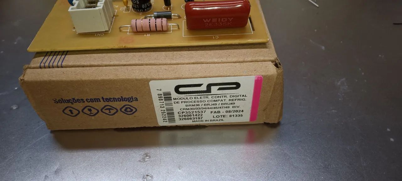 Placa Eletrônica Geladeira Brastemp - Foto 3
