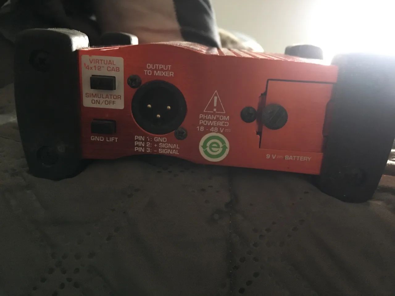 Direct box ativo behringer - Foto 3